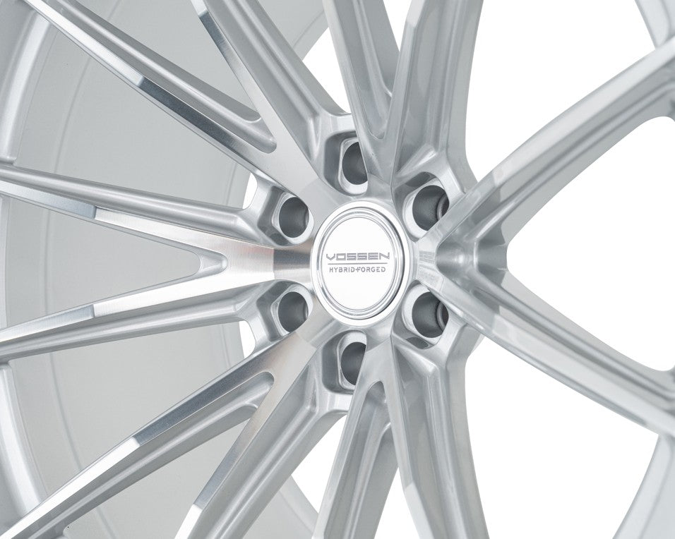 22" Vossen HFX2 Silver Polished 22x12 Concave Wheels Rims Fits RAM 1500 TRX