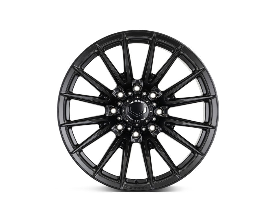 22" Vossen HFX2 Satin Black 22x12 Concave Wheels Fits Ford F250 F350 Super Duty