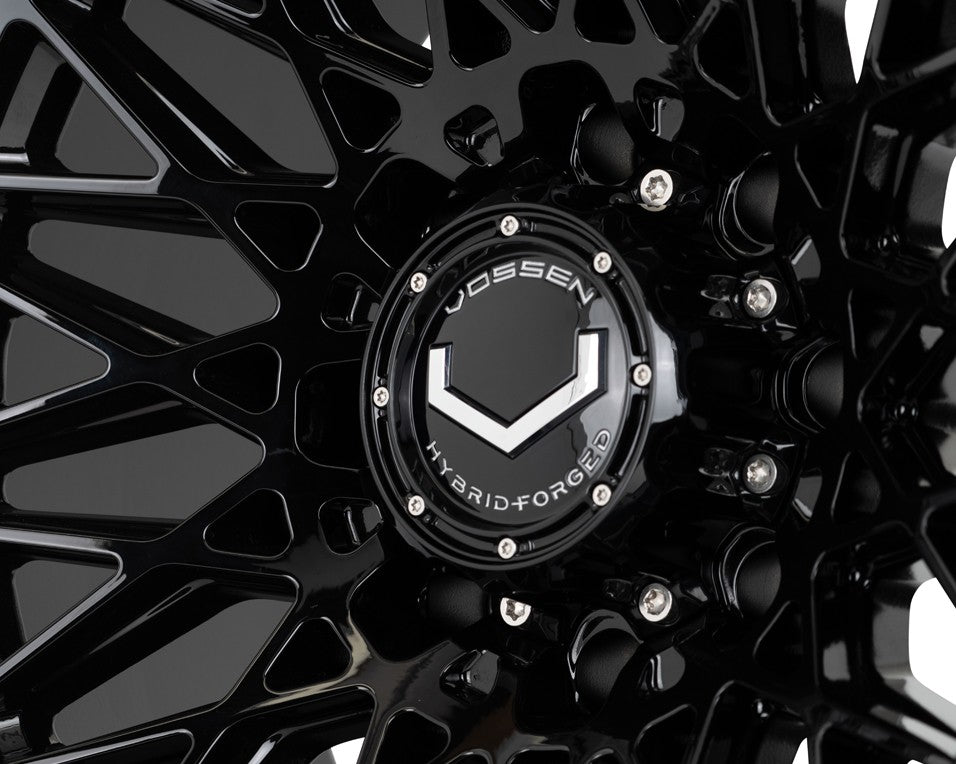 24" Vossen HFX3 Gloss Black 24x12 Wheels Fits Chevy Silverado HD 2001-2010