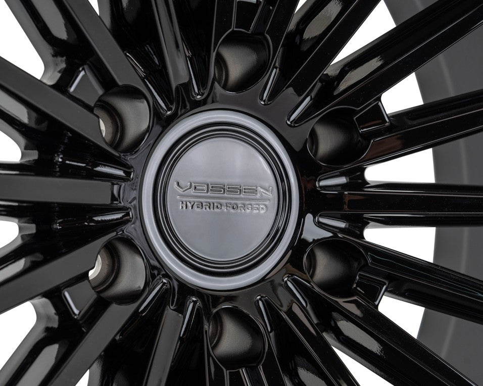 17" Vossen HFX4 Gloss Black 17x9 Concave Wheels Rims Fits Ford Bronco Raptor