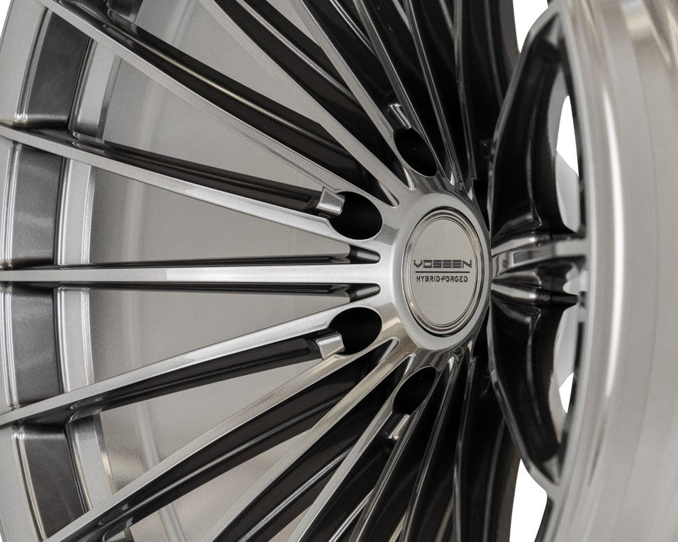 22" Vossen HFX4 Gloss Gunmetal 22x12 Concave Wheels Fits Ford F150 2021 and Up