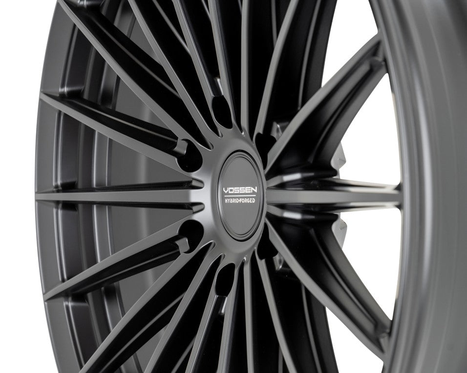 24" Vossen HFX4 Satin Black 24x10 Concave Wheels Fits Chevrolet Silverado 1500
