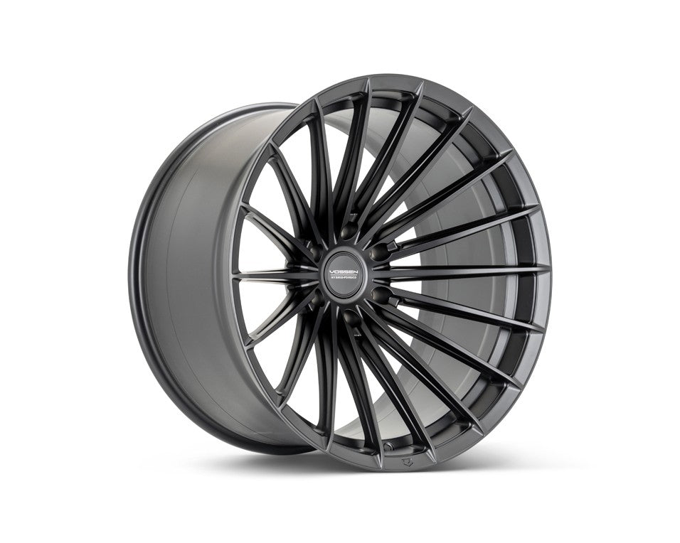 22" Vossen HFX4 Satin Black 22x12 Concave Wheels Rims Fits Ford Bronco Raptor