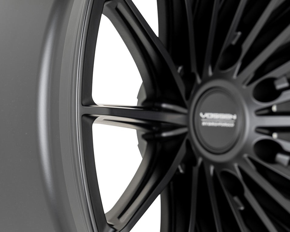 22" Vossen HFX4 Satin Black 22x12 Concave Wheels Rims Fits Ford F150 2015-2020
