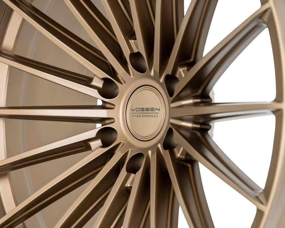 22" Vossen HFX4 Satin Bronze 22x9.5 Concave Wheels Fits Toyota Tacoma 2nd Gen