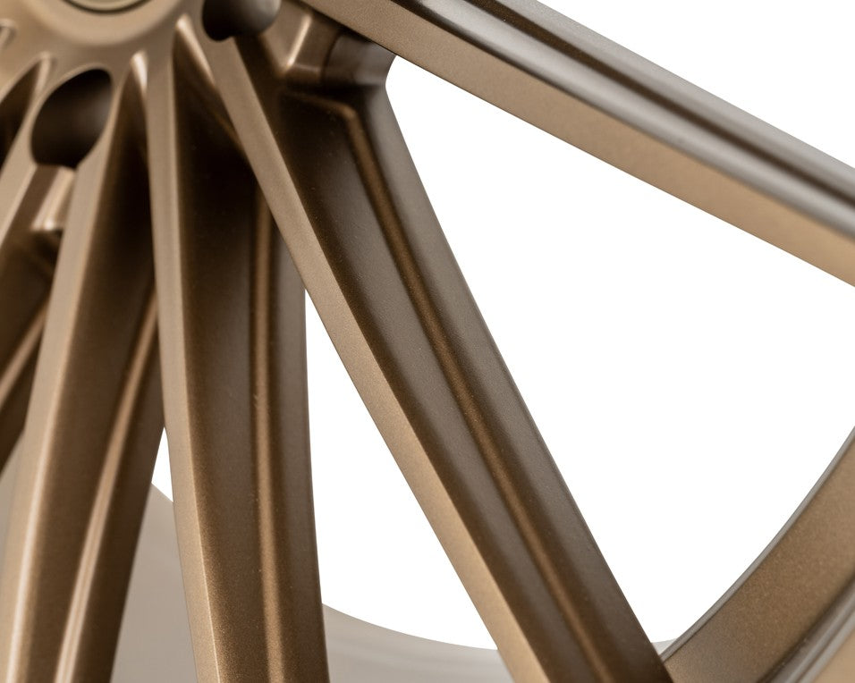 22" Vossen HFX4 Satin Bronze 22x9.5 Concave Wheels Fits Toyota Tacoma 2nd Gen