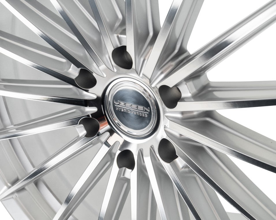 20" Vossen HFX4 Silver Polished 20x9.5 Concave Wheels Fits Lexus LX600 LX700h