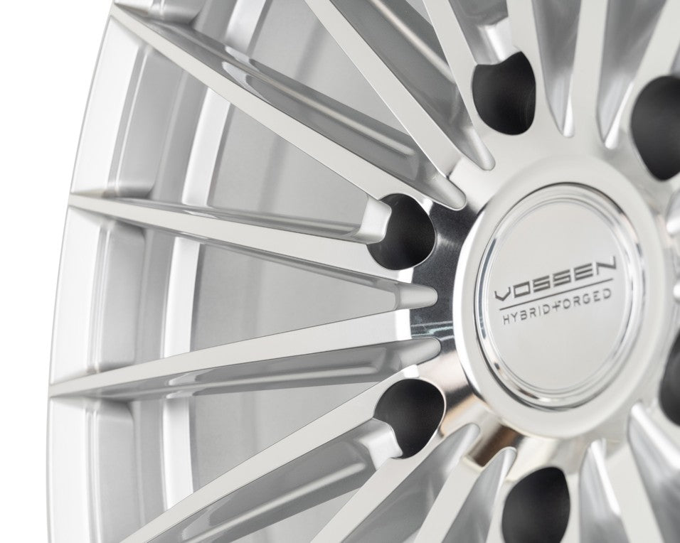 22" Vossen HFX4 Silver Polished 22x9.5 Concave Wheels Rims Fits RAM 1500