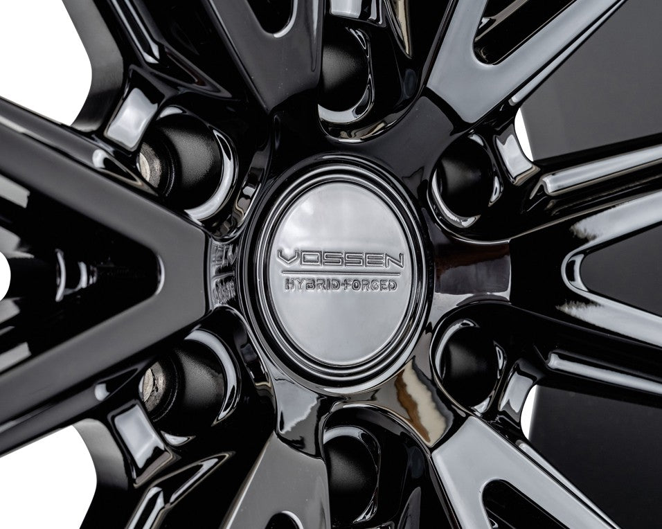 17" Vossen HFX5 Gloss Black 17x9 Concave Wheels Rims Fits Toyota 4Runner 6th Gen