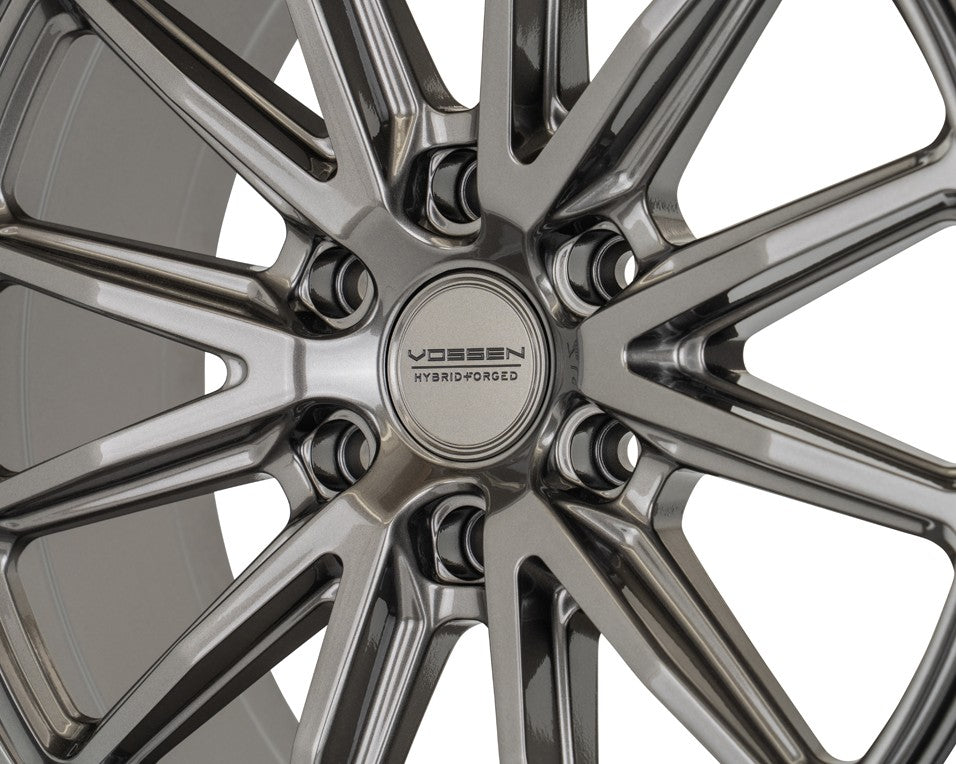 22" Vossen HFX5 Gloss Gunmetal 22x9.5 Concave Wheels Rims Fits Chevrolet Tahoe