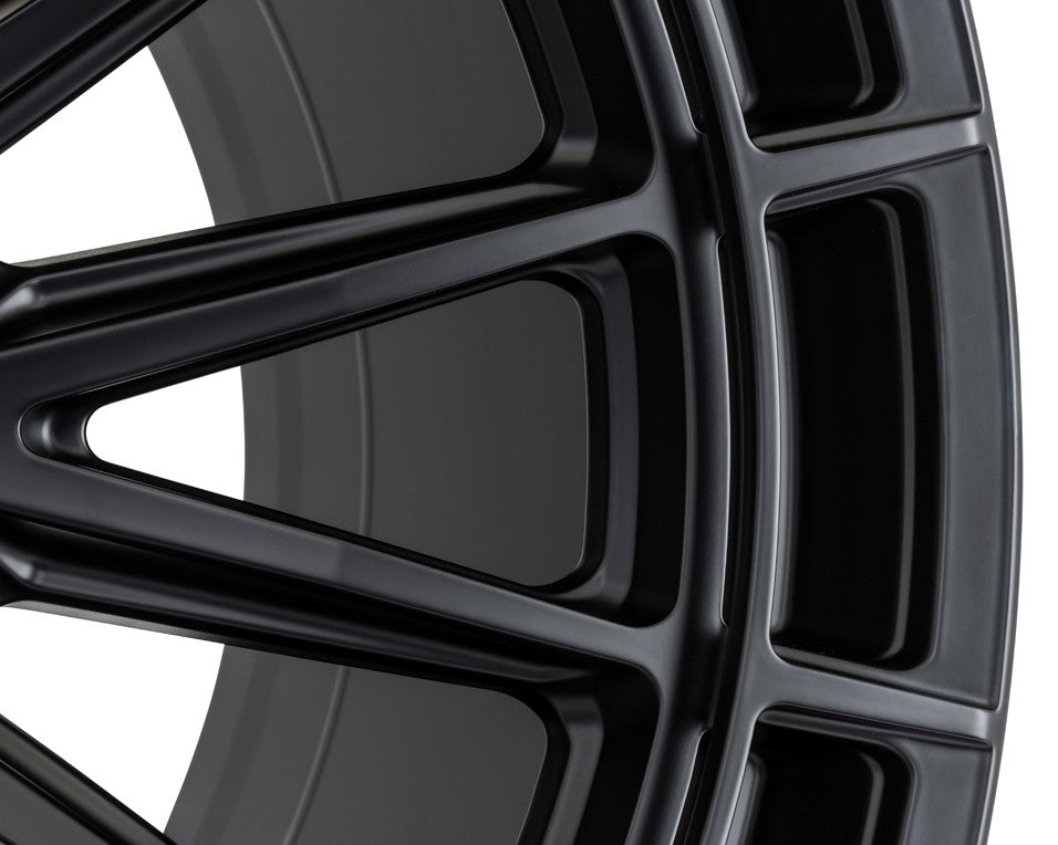 22" Vossen HFX5 Satin Black 22x12 Concave Wheels Rims Fits RAM 1500 TRX