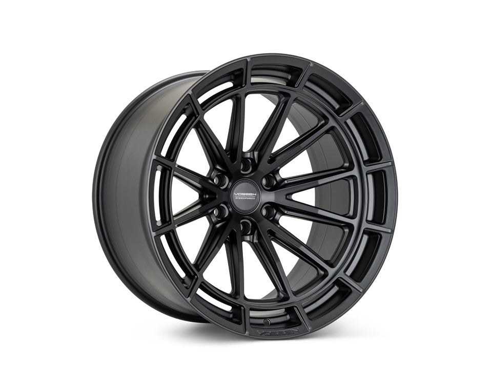 22" Vossen HFX5 Satin Black 22x12 Concave Wheels Rims Fits RAM 1500 TRX