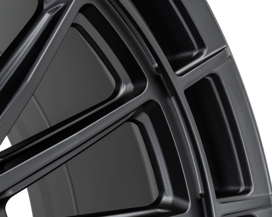 22" Vossen HFX5 Satin Black 22x12 Concave Wheels Rims Fits Ford F150 2015-2020
