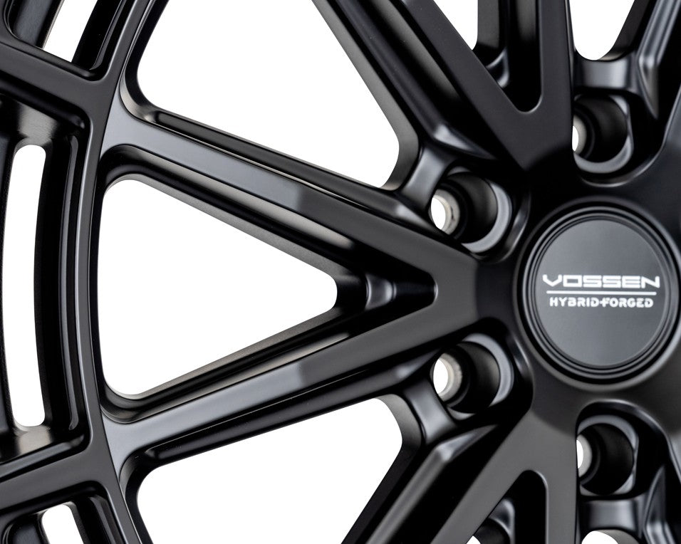 22" Vossen HFX5 Satin Black 22x10 Concave Wheels Rims Fits Ford F150 2015-2020