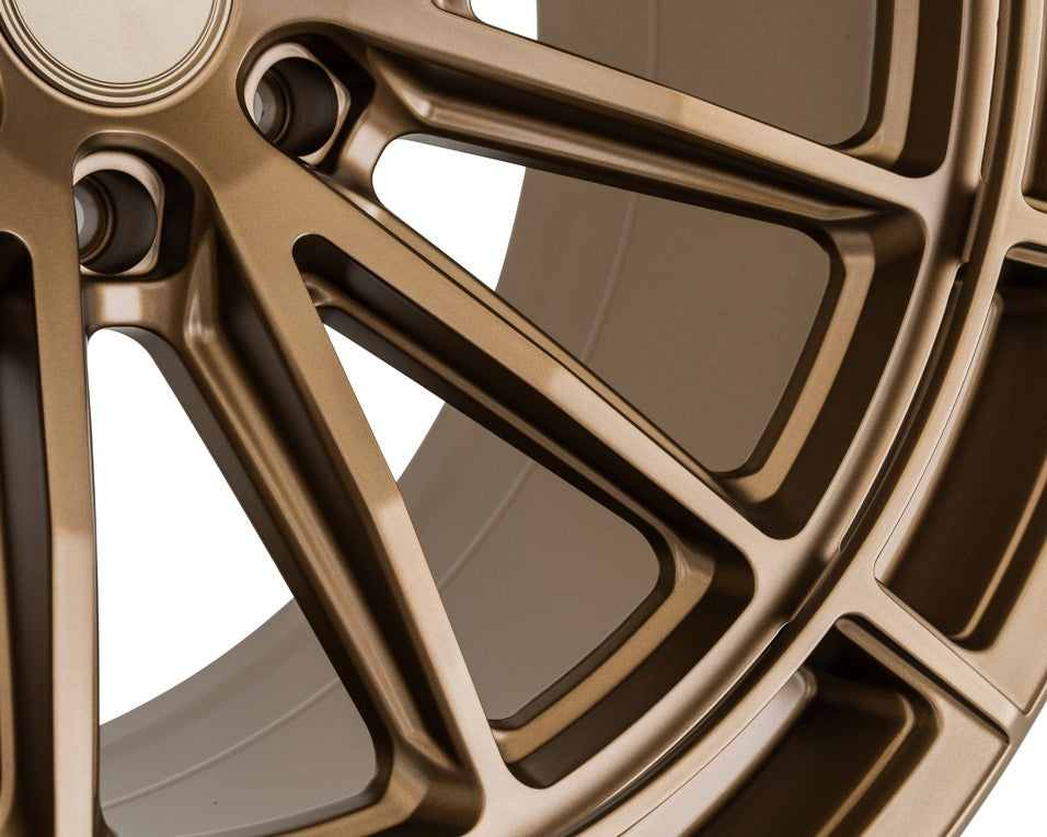 22" Vossen HFX5 Satin Bronze 22x12 Concave Wheels Rims Fits Ford F150 2015-2020