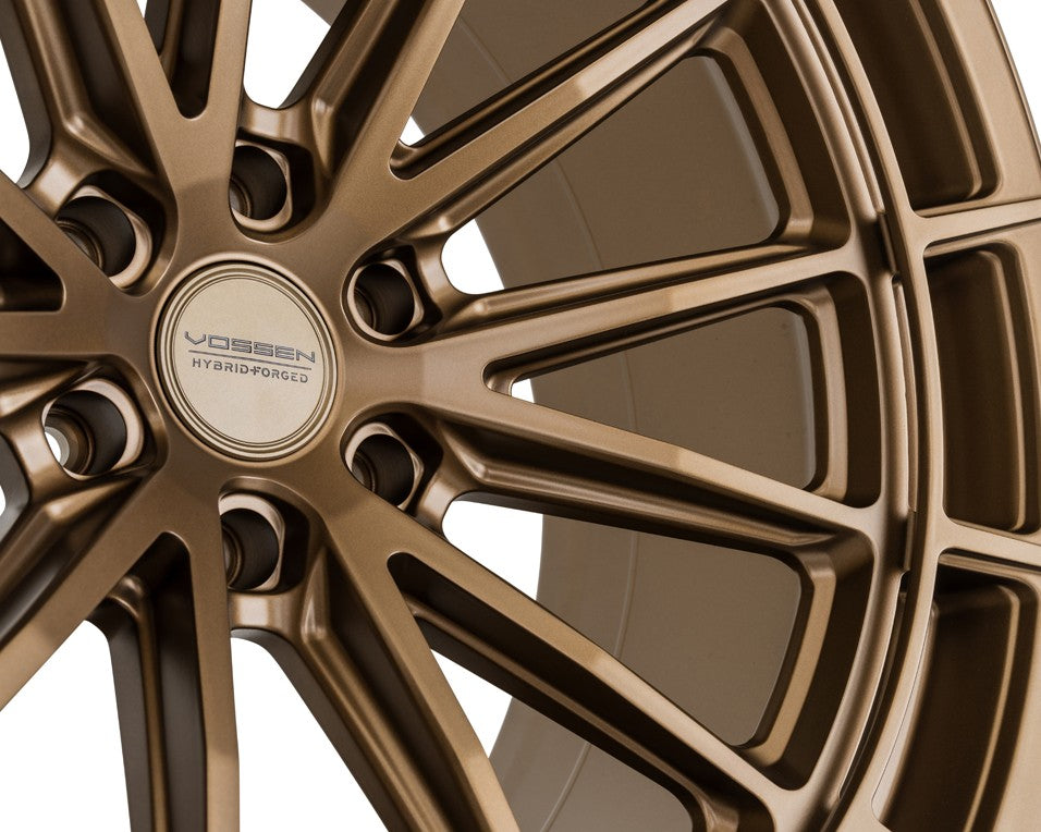 22" Vossen HFX5 Satin Bronze 22x12 Concave Wheels Fits Ford F150 2021 and Up