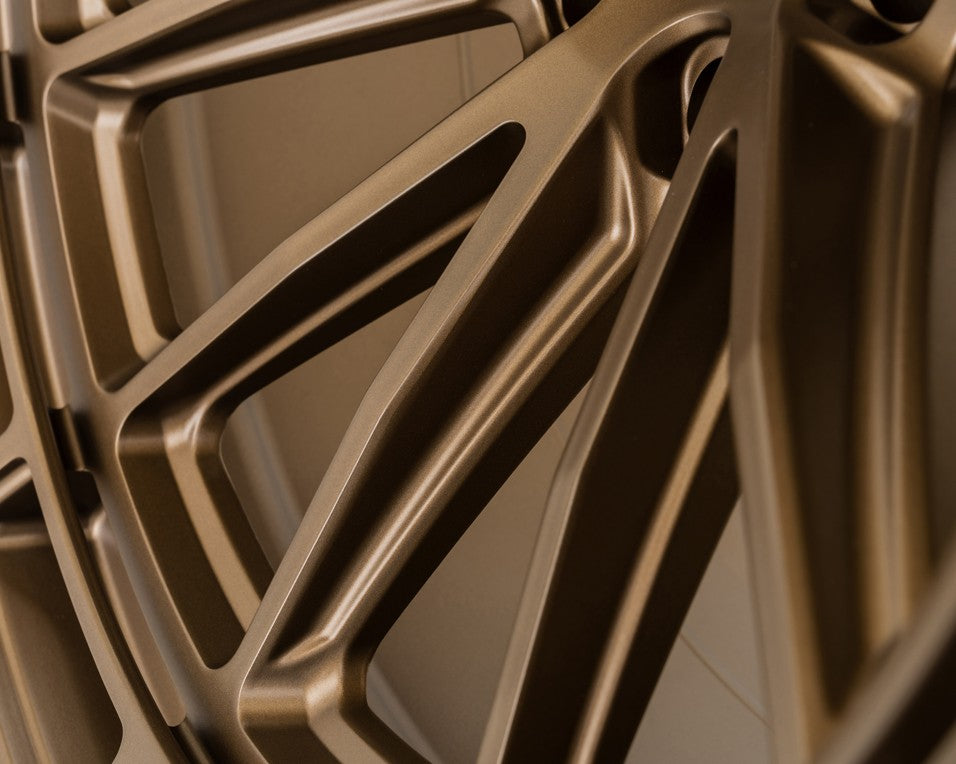 22" Vossen HFX5 Satin Bronze 22x12 Concave Wheels Rims Fits Ford Bronco Raptor