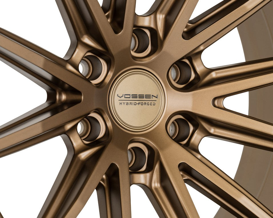 22" Vossen HFX5 Satin Bronze 22x12 Concave Wheels Fits Ford F150 2021 and Up