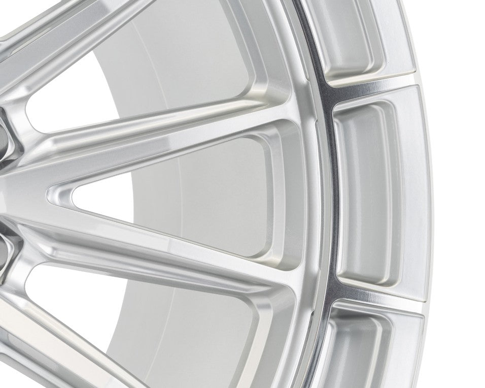 22" Vossen HFX5 Silver Polished 22x12 Concave Wheels Fits Ford F150 2015-2020