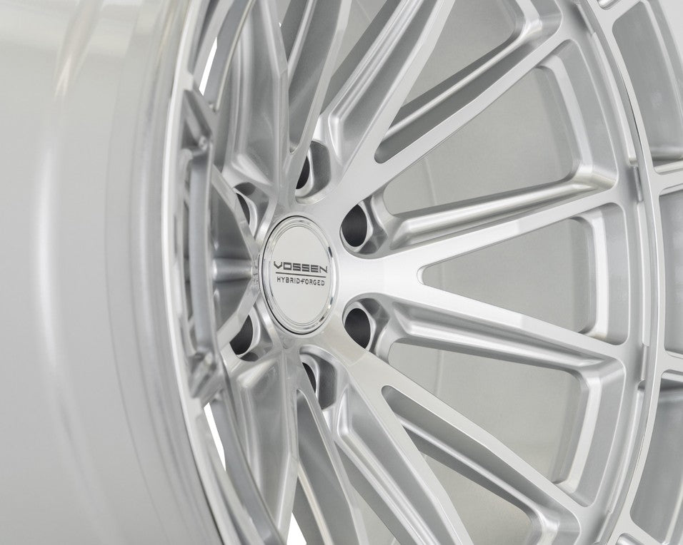 22" Vossen HFX5 Silver Polished 22x12 Concave Wheels Fits Ford F150 2021 and Up