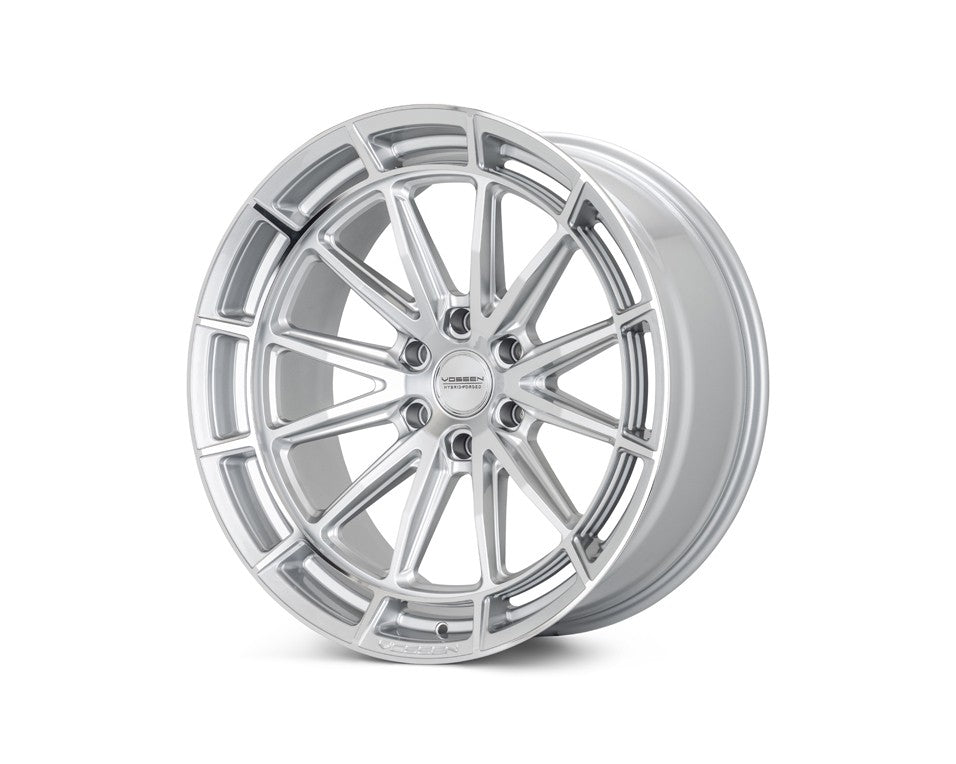 24" Vossen HFX5 Silver Polished 24x10 Concave Wheels Fits Chevrolet Suburban
