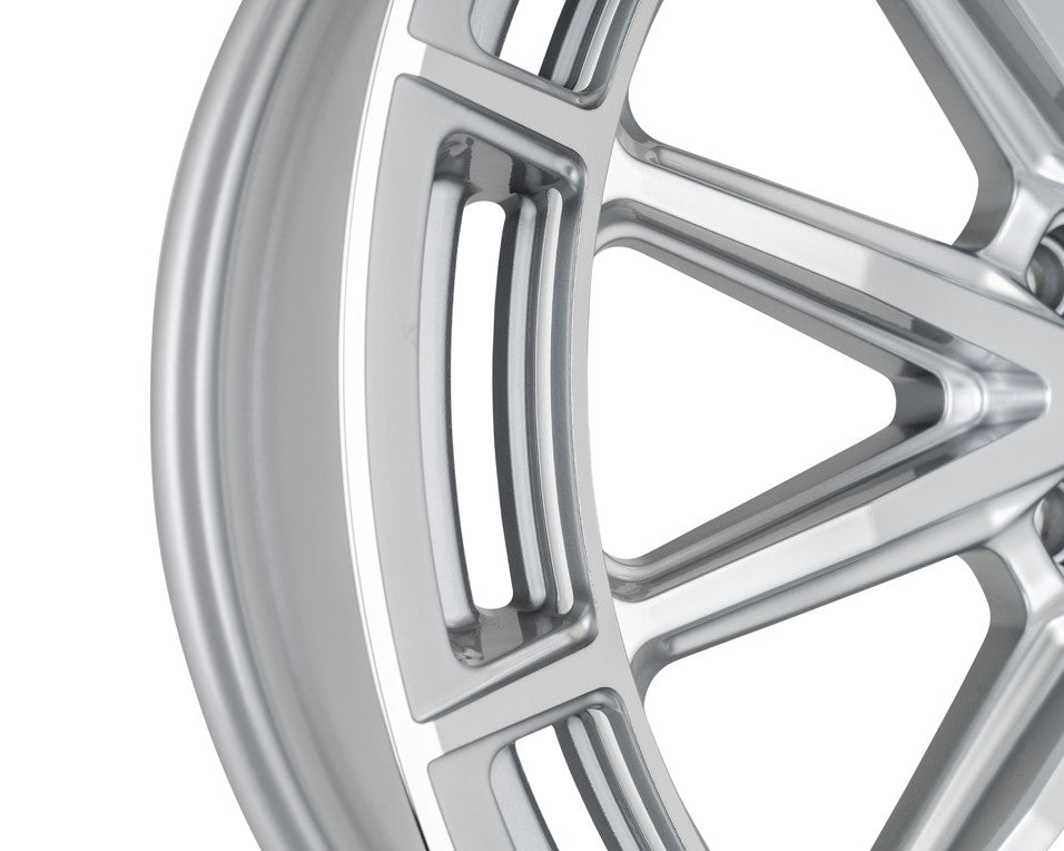 24" Vossen HFX5 Silver Polished 24x10 Concave Wheels Fits Toyota Sequoia 3rd Gen