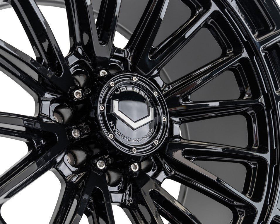 22" Vossen HFX5 Gloss Black 22x12 Concave Wheels Fits GMC Sierra HD 2001-2010