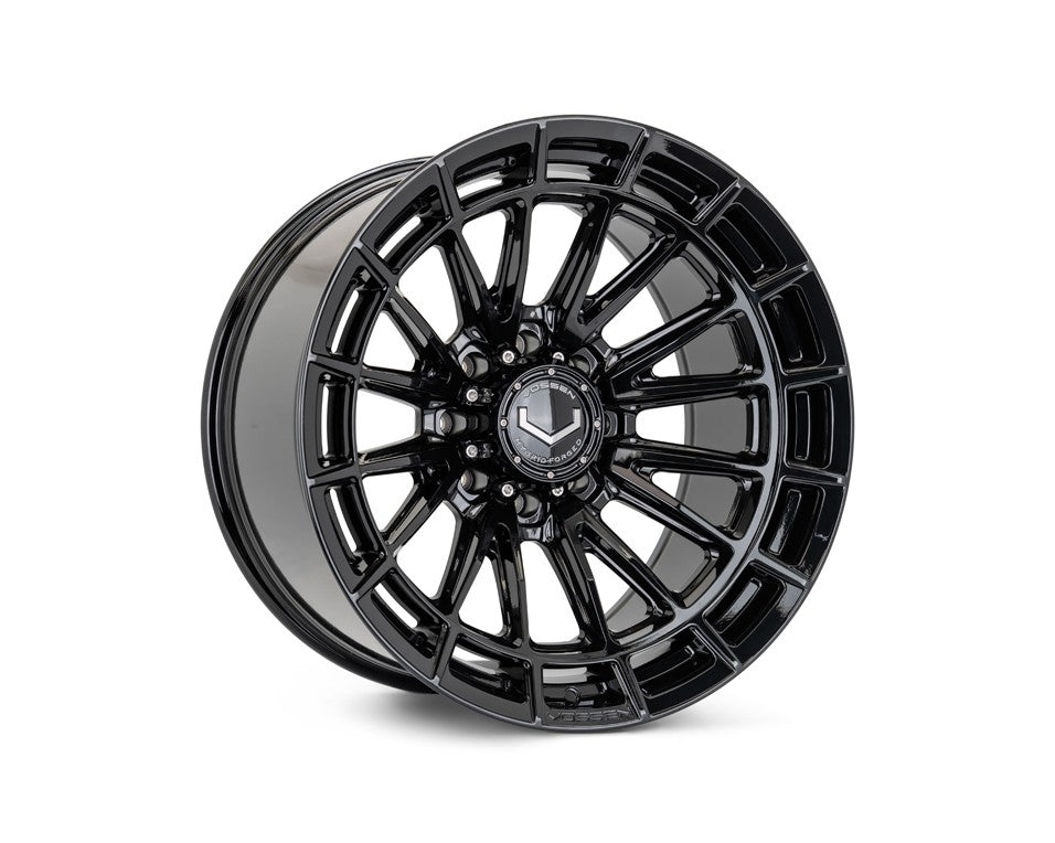 24" Vossen HFX5 Gloss Black 24x12 Wheels Fits Chevy Silverado 2500HD 3500HD
