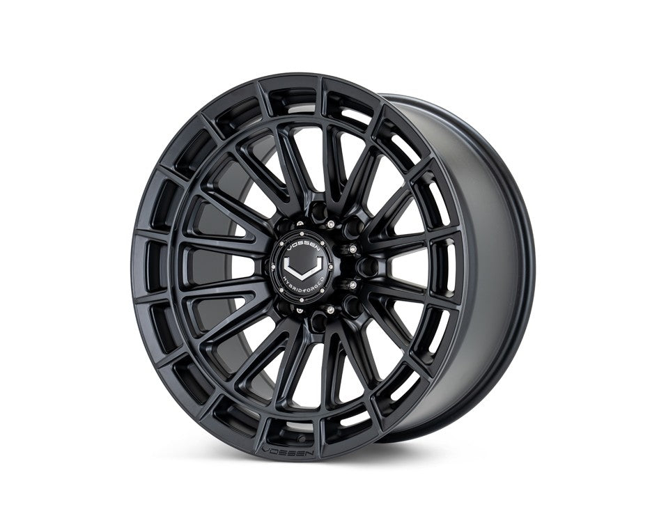 22" Vossen HFX5 Satin Black 22x10 Concave Wheels Fits GMC Sierra HD 2001-2010