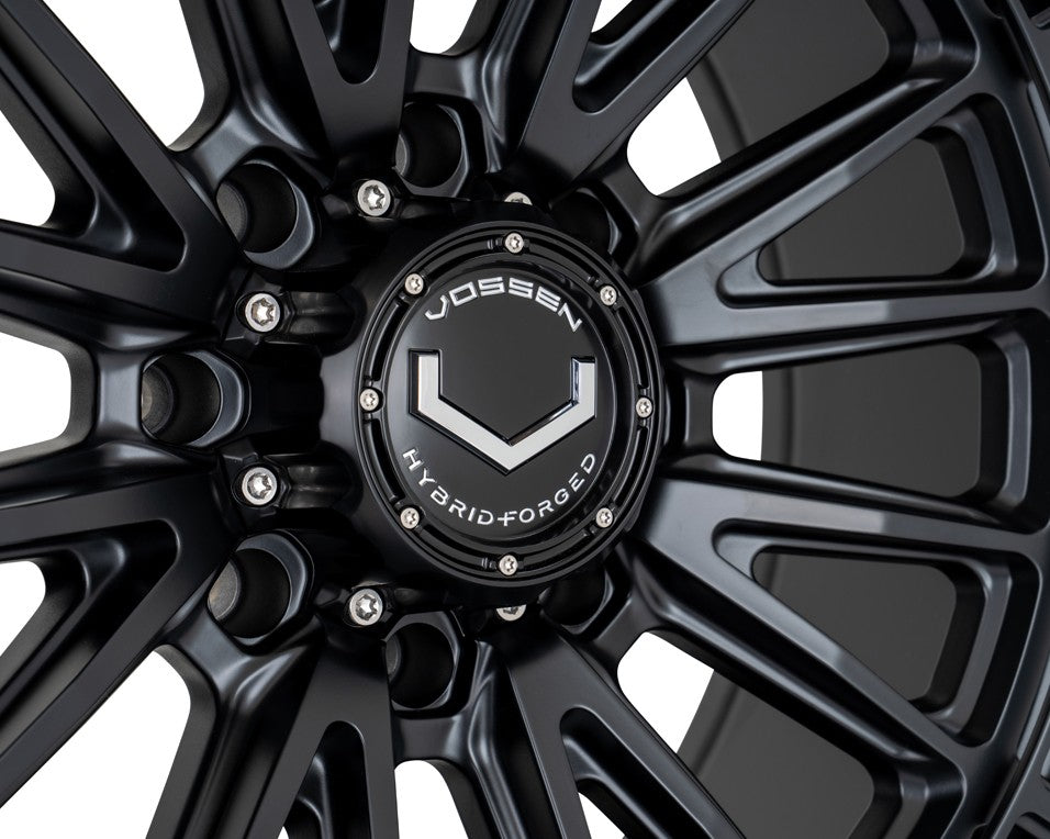 20" Vossen HFX5 Satin Black 20x10 Wheels Fits Chevy Silverado 2500HD 3500HD