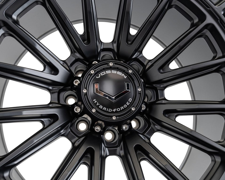22" Vossen HFX5 Satin Black 22x12 Concave Wheels Fits GMC Sierra 2500HD 3500HD