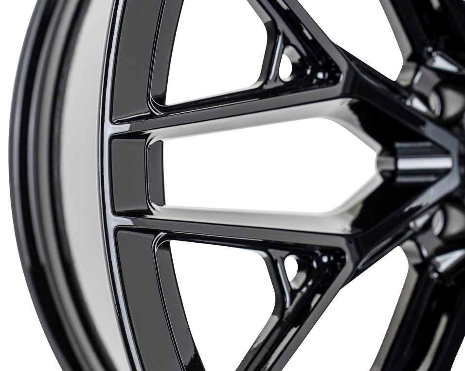 22" Vossen HFX6 Gloss Black 22x9.5 Concave Wheels Rims Fits Lexus GX470
