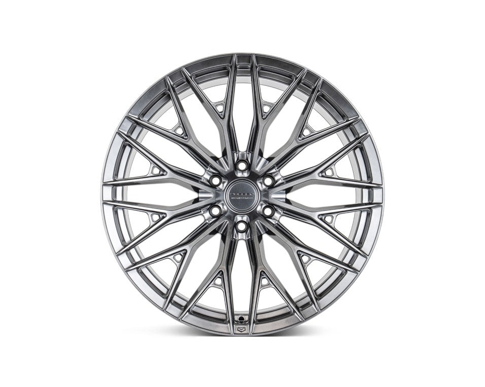 24" Vossen HFX6 Hyper Gunmetal 24x10 Concave Wheels Rims Fits Chevrolet Suburban