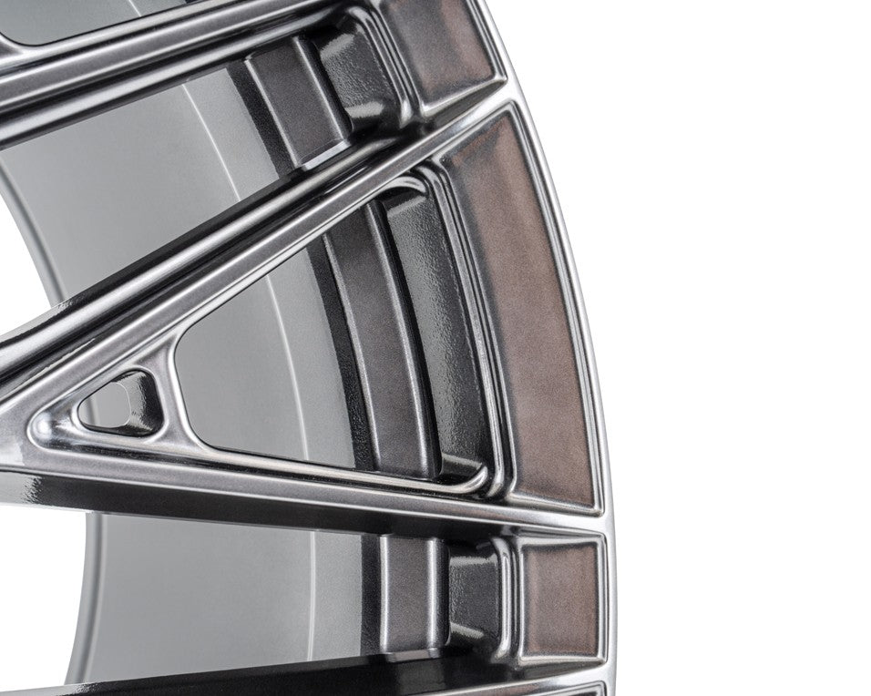20" Vossen HFX6 Hyper Gunmetal 20x9.5 Concave Wheels Rims Fits GMC Sierra