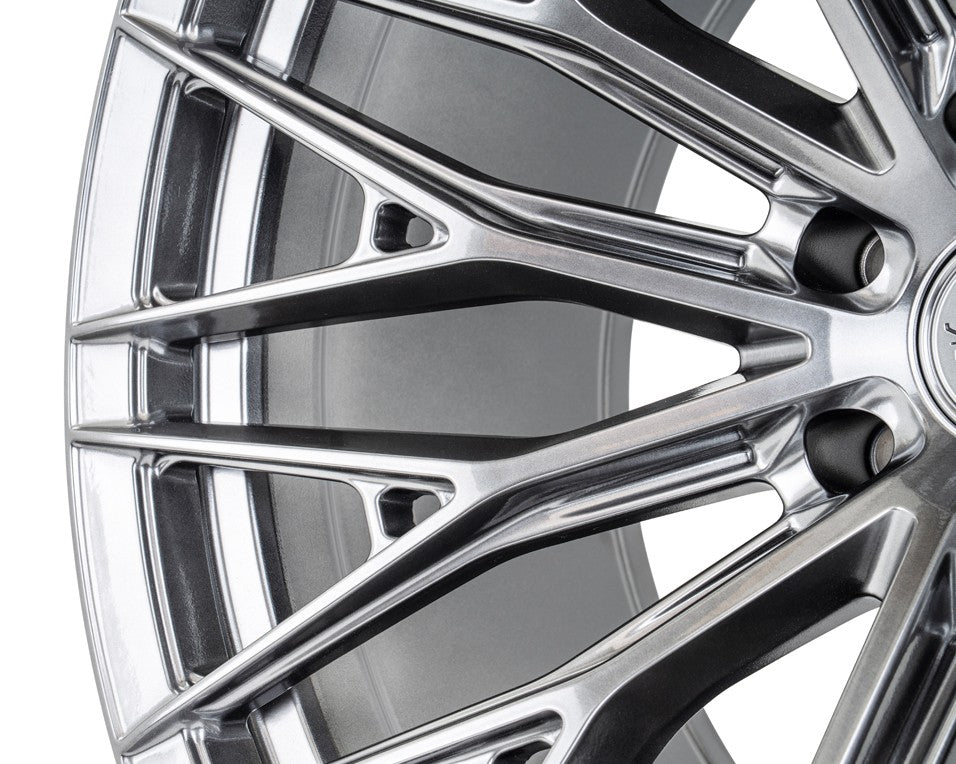 18" Vossen HFX6 Hyper Gunmetal 18x9 Concave Wheels Rims Fits Lexus GX460