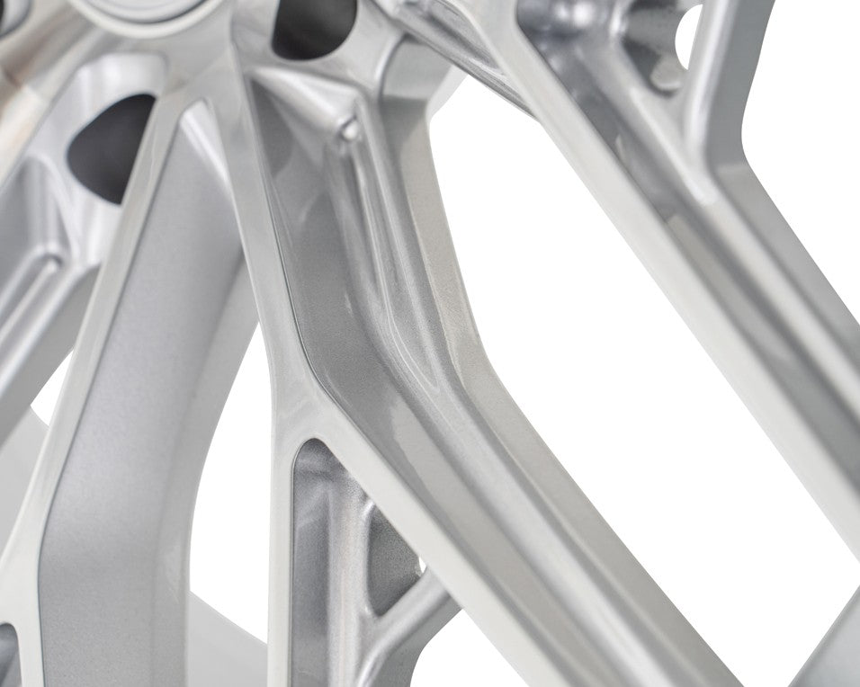 22" Vossen HFX6 Silver Polished 22x9.5 Concave Wheels Rims Fits GMC Sierra