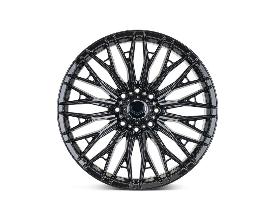 20" Vossen HFX6 Gloss Black 20x9 Concave Wheels Rims Fits RAM 2500 3500