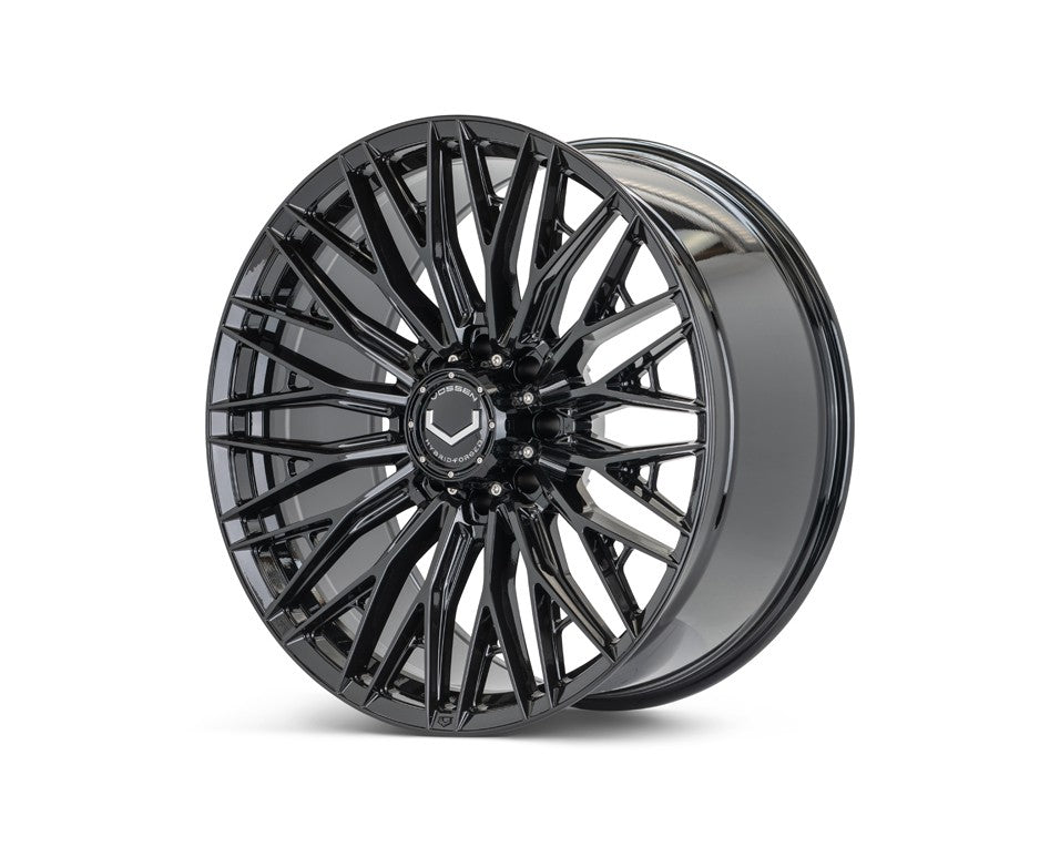 20" Vossen HFX6 Gloss Black 20x9 Concave Wheels Fits GMC Sierra 2500HD 3500HD