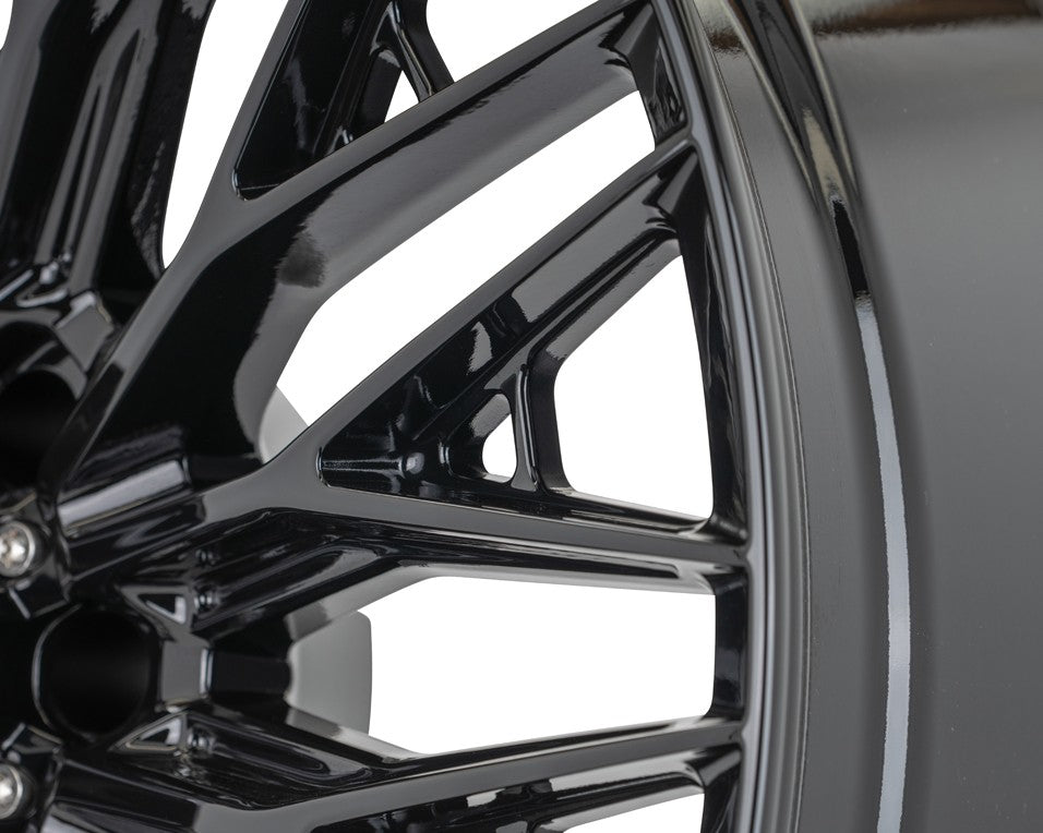 24" Vossen HFX6 Gloss Black 24x11 Concave Wheels Fits GMC Sierra 2500HD 3500HD