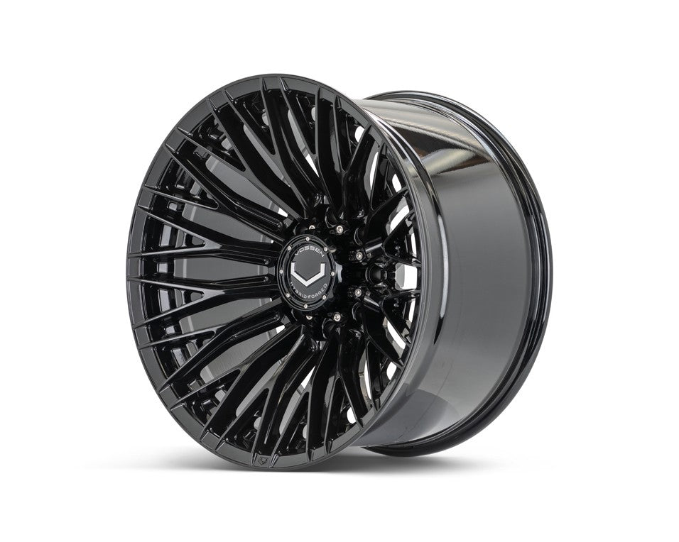 22" Vossen HFX6 Gloss Black 22x12 Concave Wheels Fits GMC Sierra 2500HD 3500HD