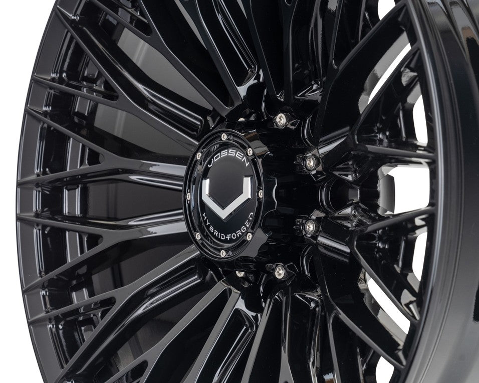 22" Vossen HFX6 Gloss Black 22x10 Concave Wheels Rims Fits RAM 2500 3500