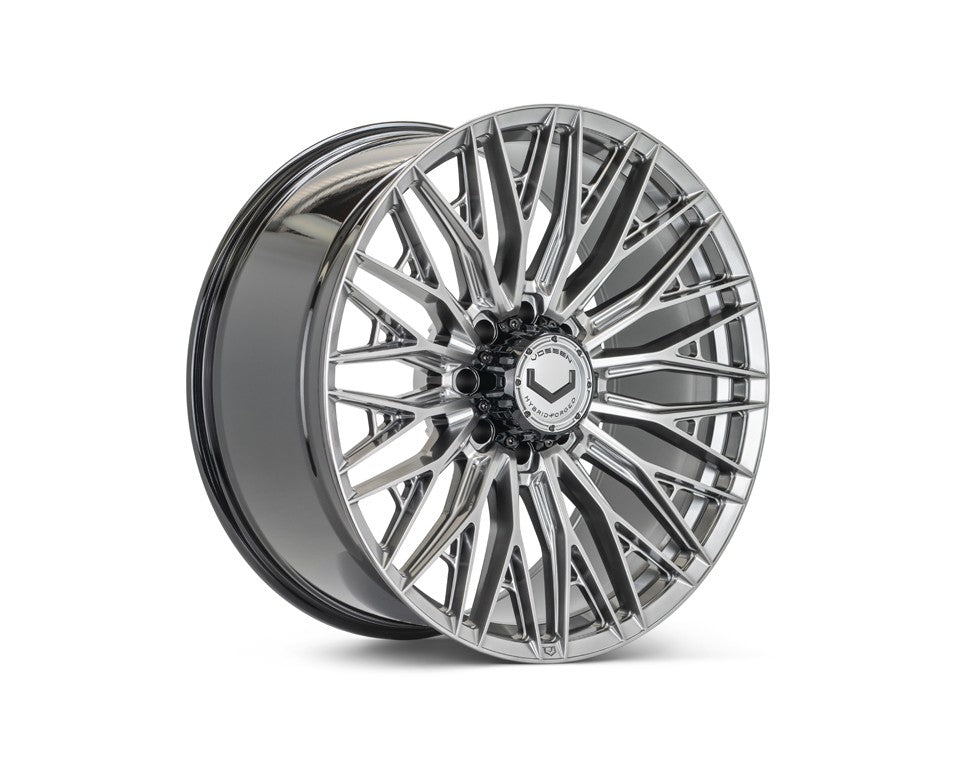 24" Vossen HFX6 Hyper Gunmetal 24x10 Concave Wheels Rims Fits RAM 2500 3500