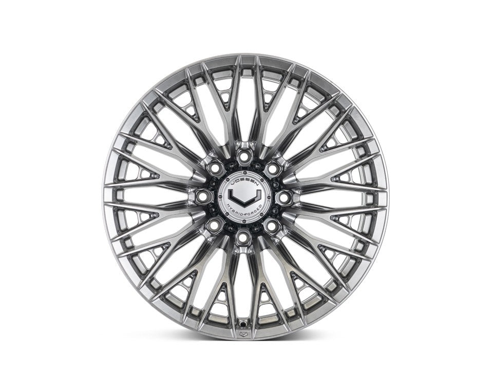 22" Vossen HFX6 Hyper Gunmetal 22x12 Concave Wheels Fits Dodge Ram 2500 3500