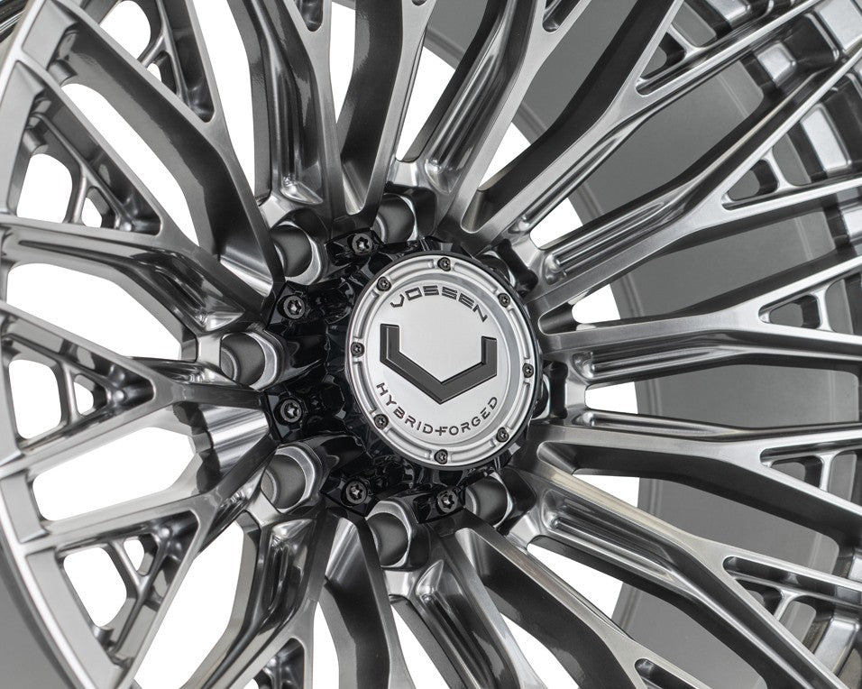 24" Vossen HFX6 Hyper Gunmetal 24x12 Wheels Fits Ford F250 F350 Super Duty