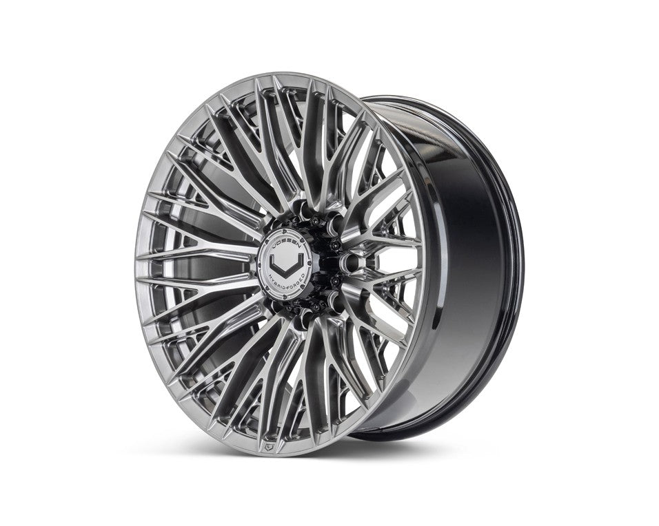20" Vossen HFX6 Hyper Gunmetal 20x10 Wheels Fits GMC Sierra 2500HD 3500HD