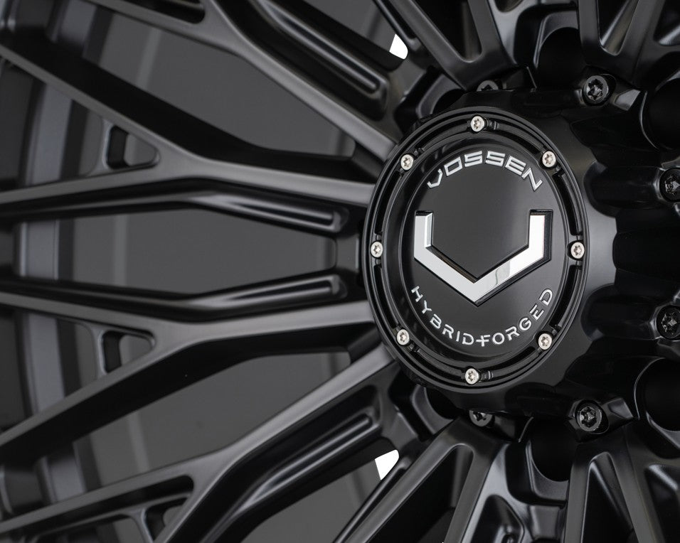 24" Vossen HFX6 Satin Black 24x11 Concave Wheels Rims Fits Dodge Ram 2500 3500