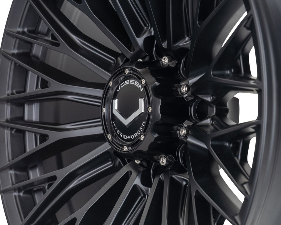 22" Vossen HFX6 Satin Black 22x10 Concave Wheels Rims Fits RAM 2500 3500