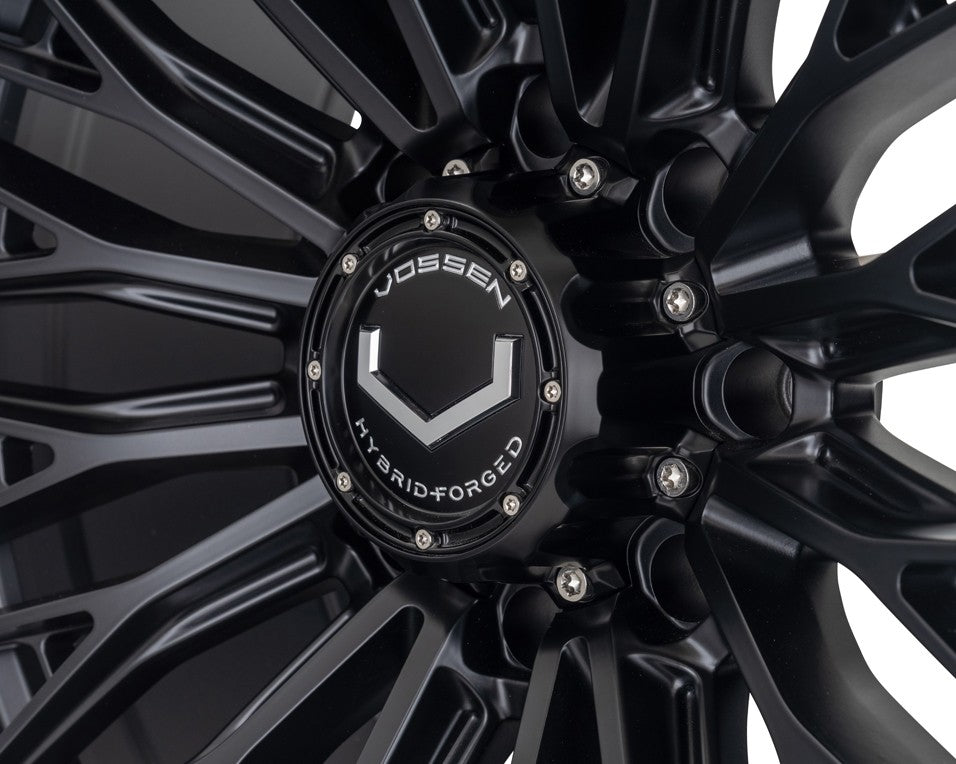 20" Vossen HFX6 Satin Black 20x10 Concave Wheels Fits GMC Sierra 2500HD 3500HD