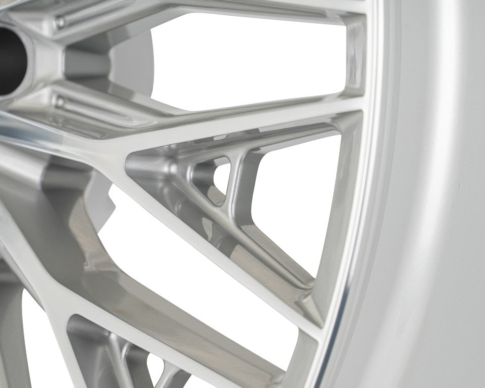 20" Vossen HFX6 Silver Polished 20x9 Wheels Fits Ford F250 F350 Super Duty