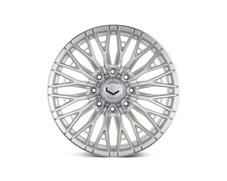 22" Vossen HFX6 Silver Polished 22x12 Wheels Fits GMC Sierra HD 2001-2010